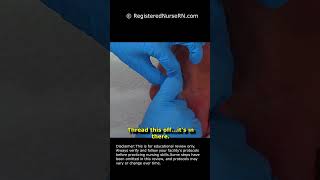 IV Insertion Technique in Hand Cannulation Nursing Tips in Less Than 60 Seconds shorts [upl. by Currey747]