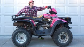 Seller Gave Up On This 300 Money Pit ATV [upl. by Ellimak]