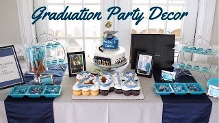 DIY Party Decor  Graduation Party Montage [upl. by Reahard]