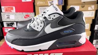 Nike Air Max 90 GoreTex Anthracite Obsidian DJ9779 004 [upl. by Arehsat]