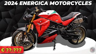 Energica Electric Motorcycles 2024 New Lineup Models with PRICES Eva SS9 Experia EsseEsse9 Ego [upl. by Krum]