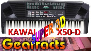 Kawai X50D Vintage Kawai keyboards are always great [upl. by Audri]