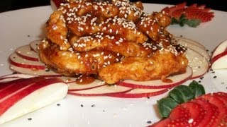 How to make honey seasame chicken [upl. by Faria51]