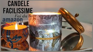 DIY CANDELE PROFUMATE E COLORATE FACILISSIME FAI DA TE [upl. by Froemming]