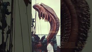 Giant Deep Sea Creature Caught by Fishermen🐙🦑🦀deepseafishing fishingexploration giantseacreature [upl. by Hollis]