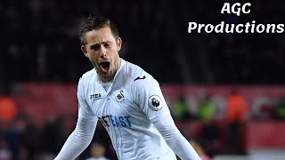 Gylfi Sigurðssons 37 goals for Swansea City [upl. by Nnairrehs]