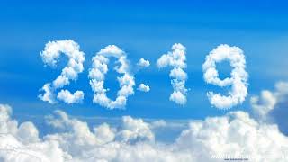 Blue Clouds Clock  Clouds Clock Screensaver for Windows [upl. by Notecnirp]