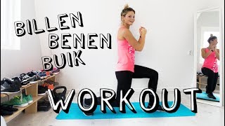 BBB workout  Billen benen amp buik trainen [upl. by Ridan]