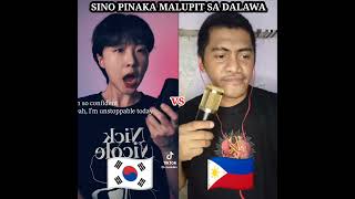 Korea vs Philippines Unstoppable  Sia  Philippines Lang Malakas 🇵🇭💪👊 [upl. by Nelak]