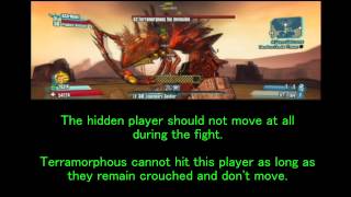 Borderlands 2  Terramorphous the Invincible Easy Kill [upl. by Eniluqcaj]