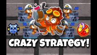 The CRAZIEST Strategy Ouch CHIMPS Black Border Guide l Update 441 Bloons TD6 [upl. by Schwartz]