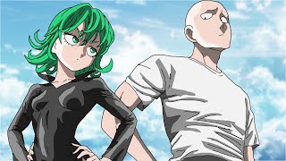 Saitama VS Tatsumaki Full fight  fan animation  OPM [upl. by Clayborn]