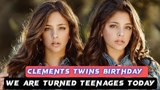 Clements Twins Birthday Today Turned Teenagers New Journey Began  Ava Marie amp Leah Rose Birthday [upl. by Questa]