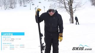 Lannings ReviewRossignol Experience 82 Ti Skis 2022Skiscom [upl. by Barina]