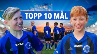 VÅRA TOPP 10 SNYGGASTE FOTBOLLSMÅL DEN HÄR SÄSONGEN TÄBY FK P09 2020 [upl. by Nylatsirhc]