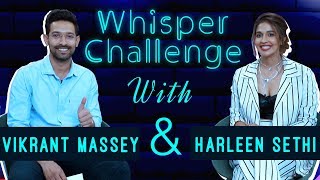 Whisper Challenge Ft Vikrant Massey and Harleen Sethi  Broken But Beautiful 2 [upl. by Auberbach]