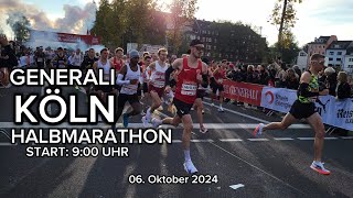 Generali Köln Halbmarathon 2024  START 900 Uhr [upl. by Fayth]