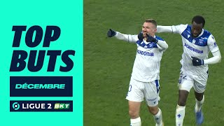 Top buts Ligue 2 BKT  Décembre saison 20232024 [upl. by Indihar]