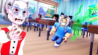 DONT POOP yourself at SCHOOL Escape Roblox Obby DAY 10 [upl. by O'Meara848]