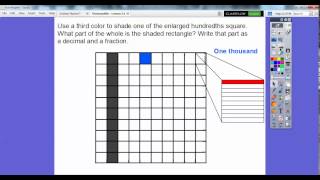 Thousandths  Lesson 31 [upl. by Cadmarr]