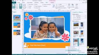 Creating a Publication Tutorial in Microsoft Publisher 2013 [upl. by Tenney553]