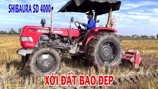 Máy Cày Shibaura SD 4000 Xới Dàn Xới Nghĩ Địa Của Shibaura RT5153 Xới Đất Bao Đẹp Thiện Vũ TV [upl. by Eldred]