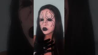 Halloween is approaching 🕷 halloween makeup [upl. by Sewole636]