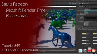 Patreon Tutorial Preview 49  Redshift RenderTime Procedurals [upl. by Lraed]