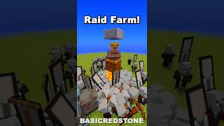 Minecraft Raid Farm 121 shorts [upl. by Ettennil730]