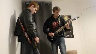 The ramones  Palisades park  guitar and bass cover [upl. by Sylvester287]