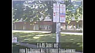 CTA 97 Skokie bus from Old Orchard Mall to Howard Street terminal 2 080615 [upl. by Ahsenhoj10]