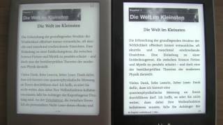 Kindle Paperwhite vs Tolino Shine  Das große Duell der beiden eBookReader [upl. by Kilar]