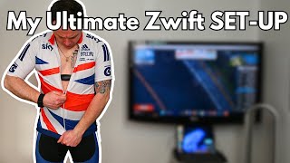 My ULTIMATE Zwift Indoor Cycling Setup [upl. by Francklyn]