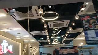 Daikin air conditioner amp Unknown ceiling fan by restaurant [upl. by Nnylorac811]