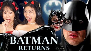 Foreign Girls React  Batman Returns  First Time Watch [upl. by Aset]