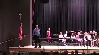 52124 Millard Hawk Elementary BandChorus Concert [upl. by Fraya375]