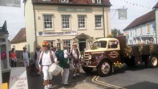 Great Dunmow flitch trial an ancient English custom and morris dancers41 [upl. by Hermione]