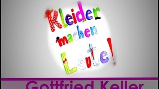 Kleider machen Leute Hörbuch Gottfried Keller [upl. by Penney]