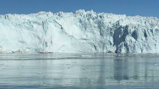 Eqi Glacier Calving in Greenland [upl. by Bruckner672]