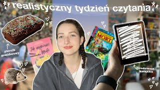 REALISTYCZNY TYDZIEŃ CZYTANIA 1 📚🍅  kończę zaczęte książki piernik pomidorowy zmiany w legimi [upl. by Eyssej]