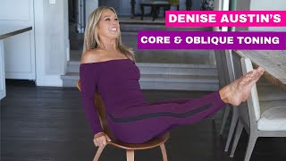 Denises Core amp Oblique Workout  5MIN [upl. by Seira]