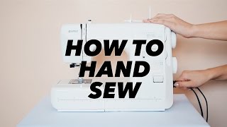 How to Hand Sew SEWING BASICS  WITHWENDY [upl. by Cower]