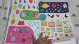 Peppa Pig Super Stickers Book Review [upl. by Dasa681]