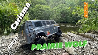 Carisma Prairie Wolf SCA 1E rc rock crawler [upl. by Demmy]