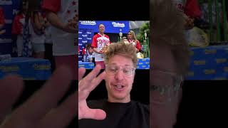 What do competitive eaters do after they eat 68 hot dogs [upl. by Lexine]