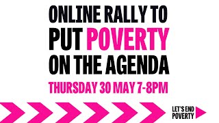 Online Rally to Put Poverty on the Agenda [upl. by Ahsekad]