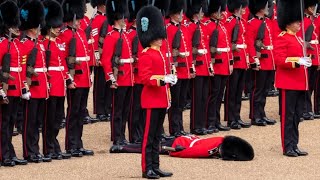 British Military Guards Must Follow Proper Fainting Protocol [upl. by Delmer261]