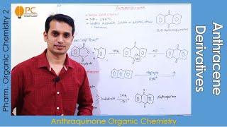 Anthracene Derivative Anthraquinone Organic Chemistry  Polynuclear Hydrocarbon [upl. by Gaultiero]