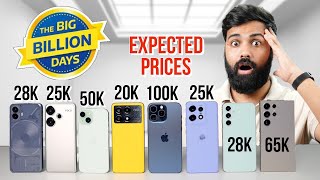 Revealing Prices of Android amp iPhones in Flipkart Big Billion Days 2024 🤯 [upl. by Perron]