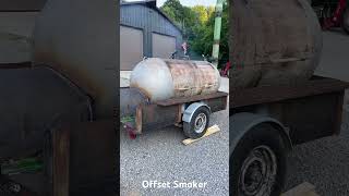 Offset Smoker Build [upl. by Yesnyl]